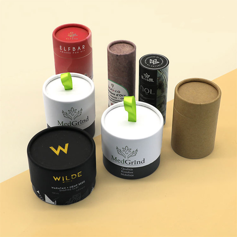 Custom Tube Boxes for Candles, Cosmetics & Gift Packaging - JERL Packaging