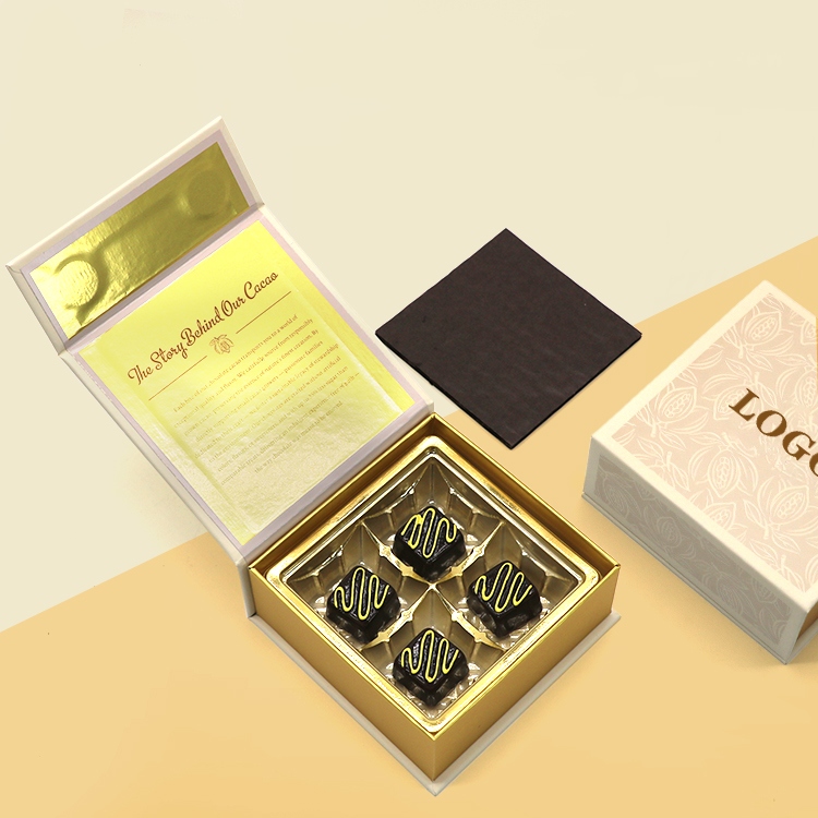 gold chocolate box