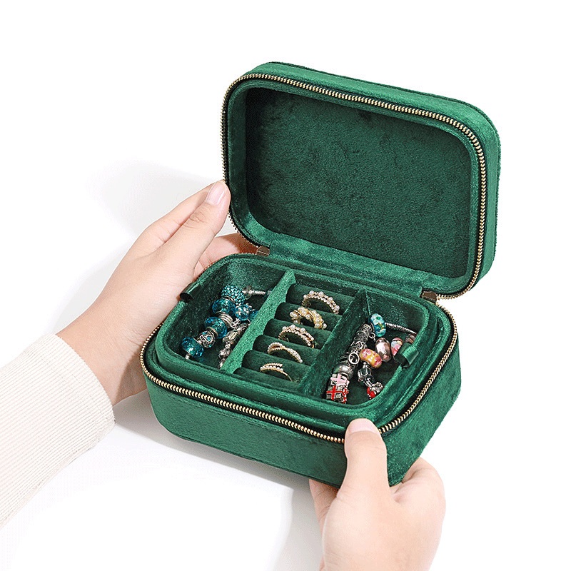 velvet jewelry organizer