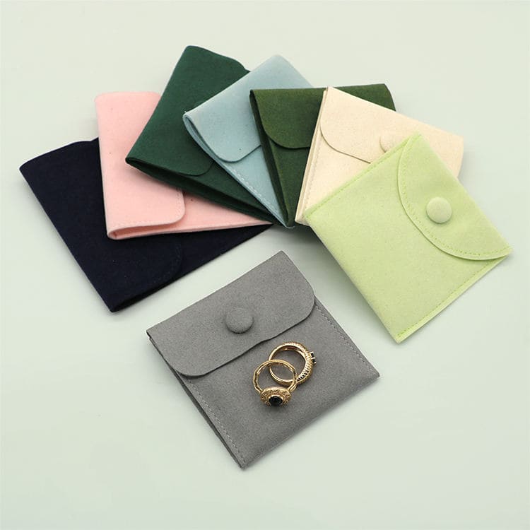 Suede Jewelry Bags