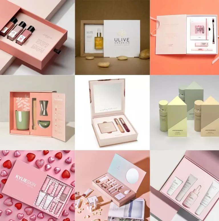 cosmetic paper packaging box